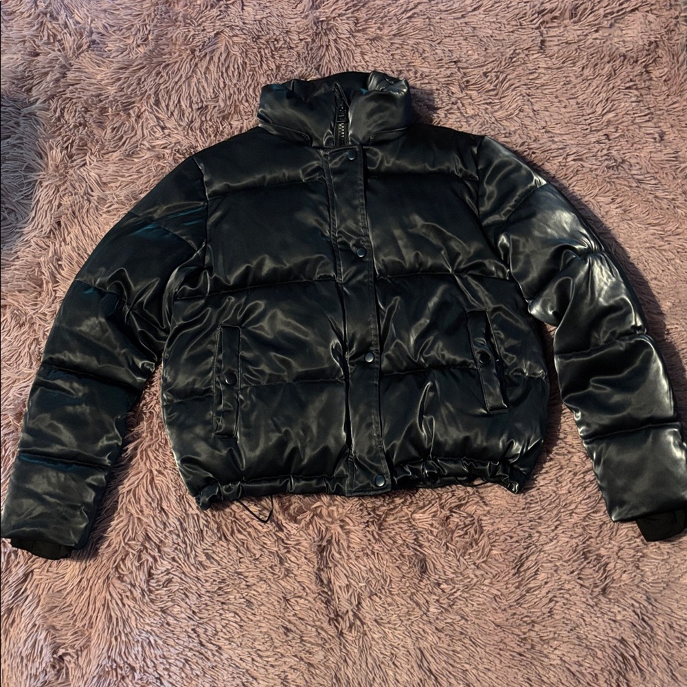 Forever 21 Quilted Black Jacket